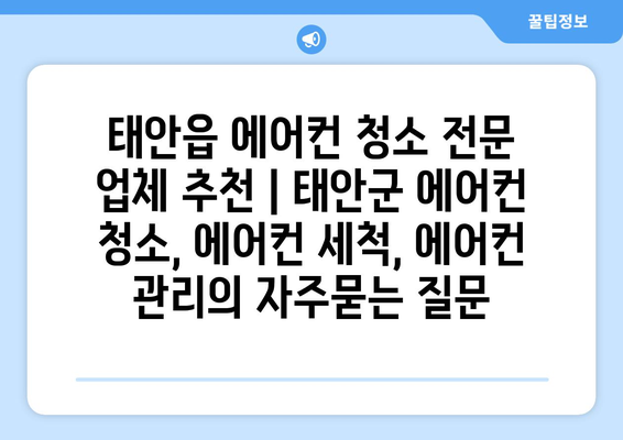 태안읍 에어컨 청소 전문 업체 추천 | 태안군 에어컨 청소, 에어컨 세척, 에어컨 관리