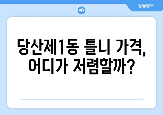 서울 영등포구 당산제1동 틀니 가격 비교 가이드 | 틀니 종류, 가격 정보, 추천 정보