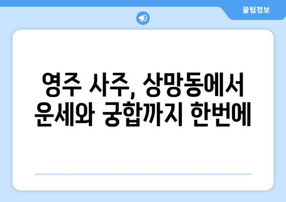 영주시 상망동에서 찾는 나만의 사주 명인| 상세 정보 & 추천 | 영주 사주, 상망동, 운세, 궁합, 신점