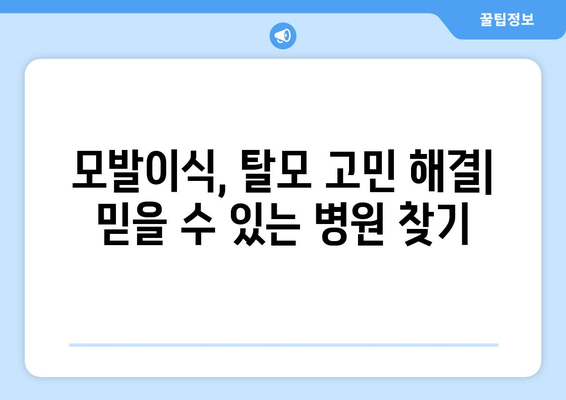 서울 은평구 불광제2동 모발이식|  믿을 수 있는 병원 찾기 가이드 | 모발이식, 탈모, 비용, 후기