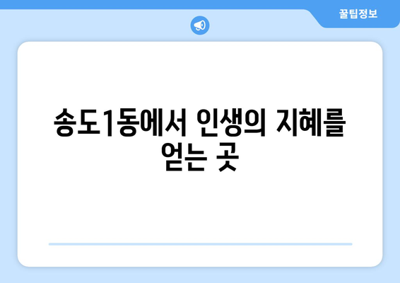 인천 연수구 송도1동 사주 잘 보는 곳 추천 | 송도 사주, 운세, 궁합, 신점, 용한 곳