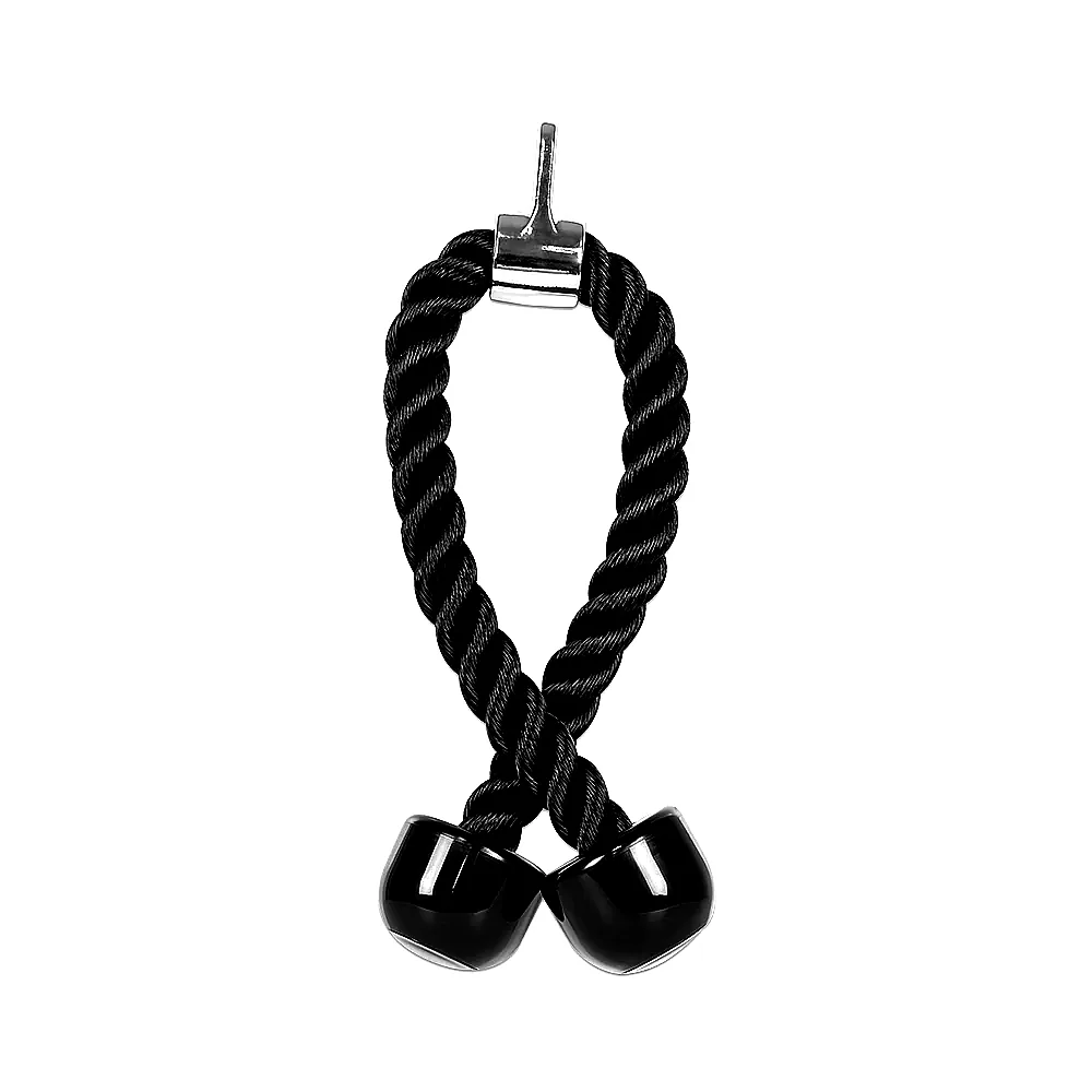 GYMMAN 짐맨 로프바 케이블 그립 랫풀다운 손잡이 삼두 트라이셉 시티드로우 이미지 1