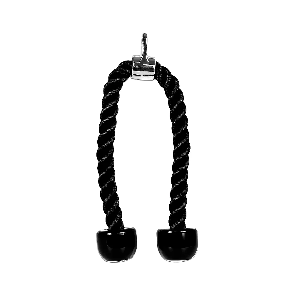 GYMMAN 짐맨 로프바 케이블 그립 랫풀다운 손잡이 삼두 트라이셉 시티드로우 이미지 2