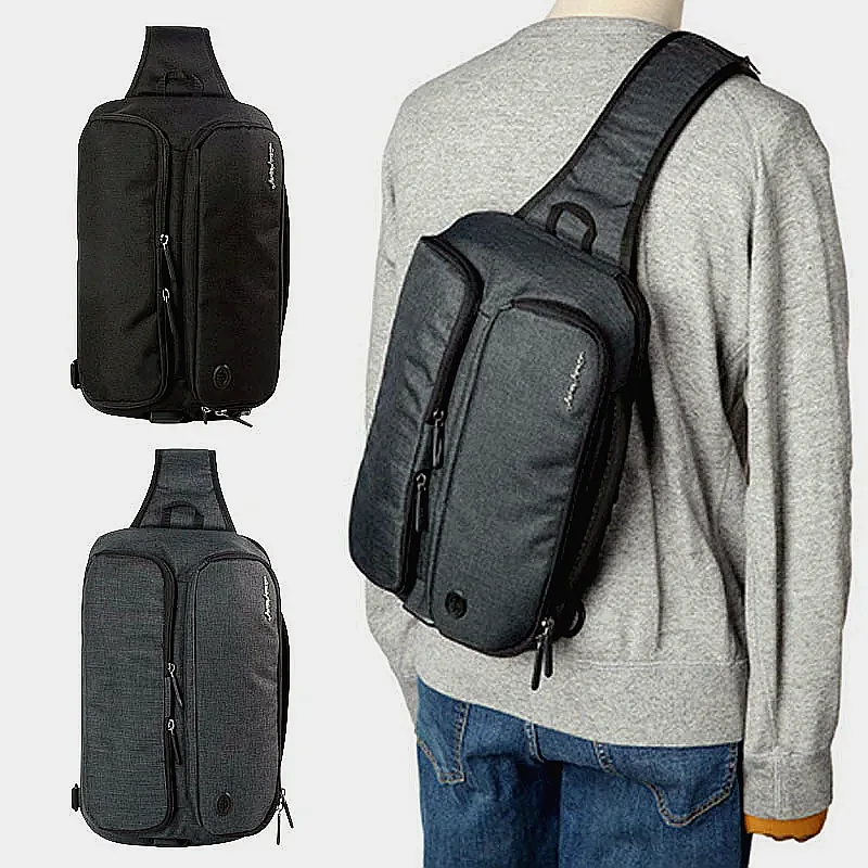 LDGBGE_3304 힙색 온나핏 슬링백 도난방지힙색 도난방지가방 크로스백 클래식가방 안정 이미지 1