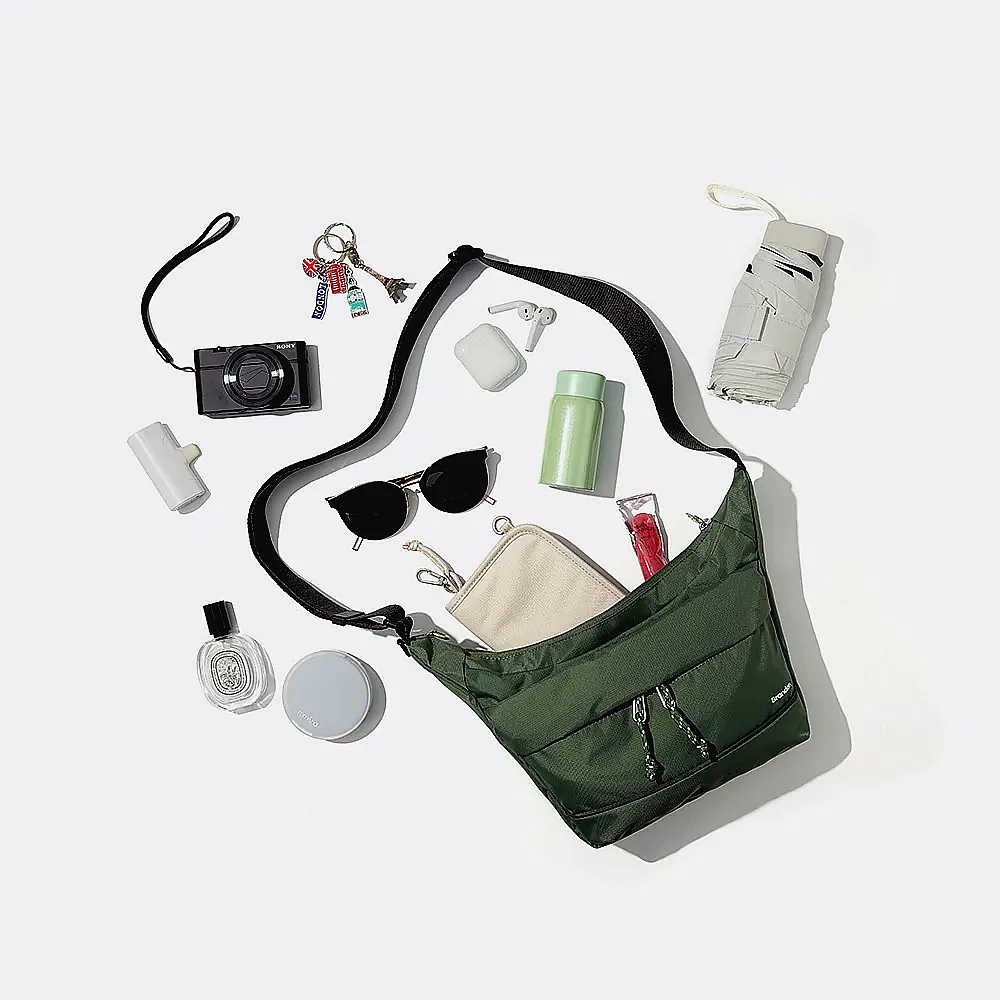 브랜든 세이프 세트 바디백 S+월렛백 도난방지 가방 이미지 2