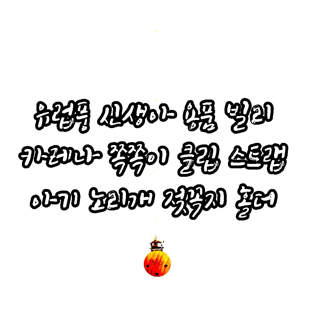 유럽풍 신생아 용품 빌리 카레나 쪽쪽이 클립 스트랩 아기 노리개 젖꼭지 홀더 이미지 3