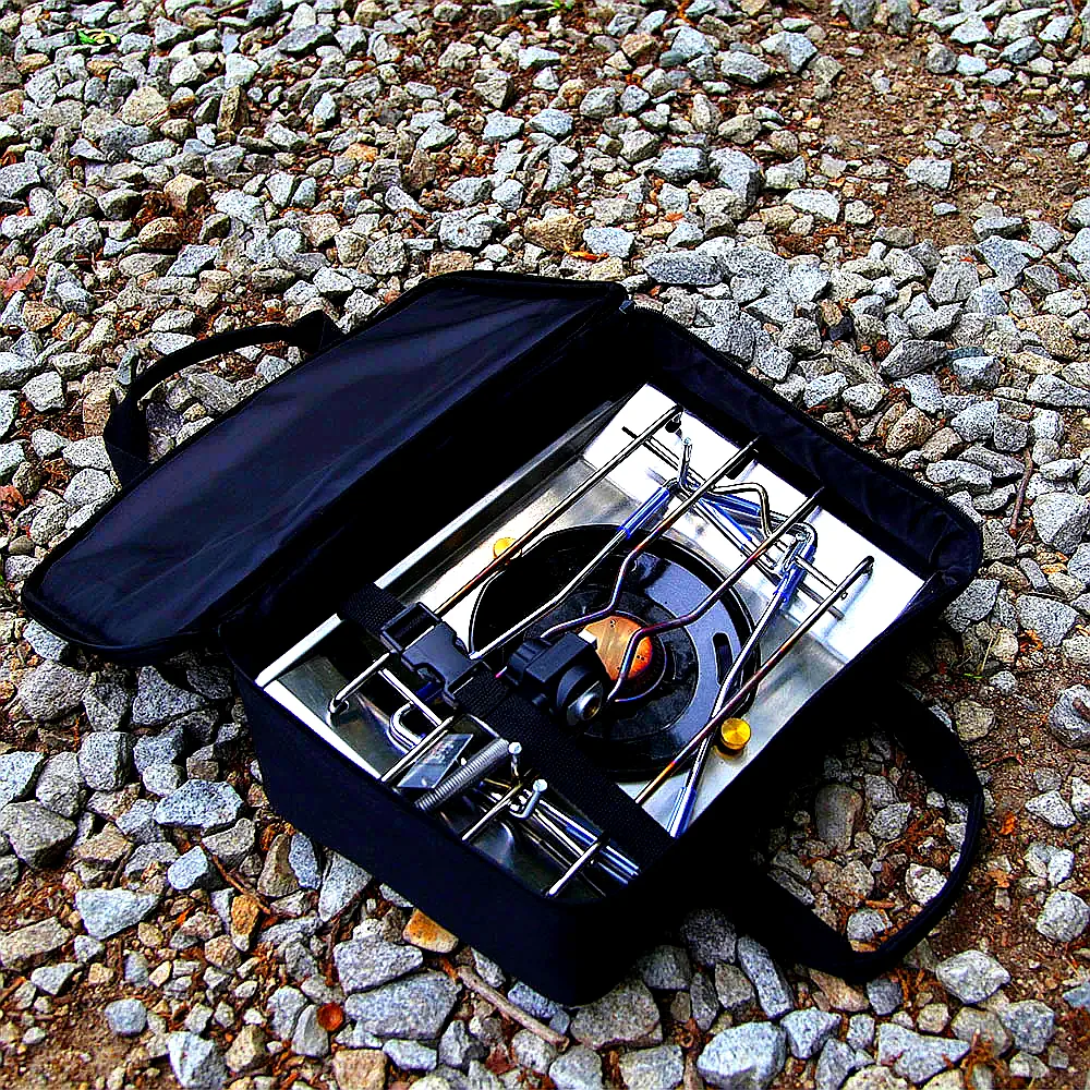 조선땔감 다용도 멀티백 캠핑연료가방 이소가스 부탄가스 플랫버너 보관가방 이미지 2