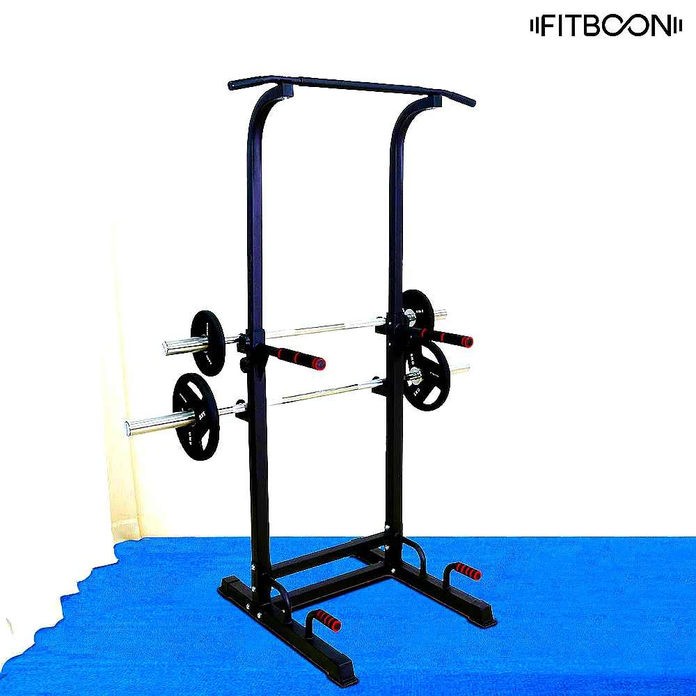 핏분 바벨 암컬 거치대 F형 치닝디핑 턱걸이운동기구 중량봉 푸쉬업바 풀업바 180kg하중 이미지 2